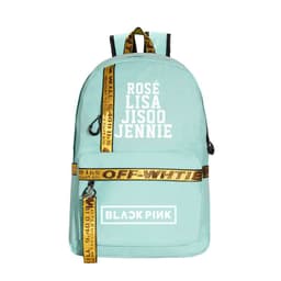 image-BLACK peripheral school bag USB charging backpack Korean fresh canvas bag travel bag computer bag for men and women