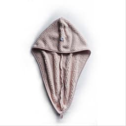 image-Pineapple grid dry hair cap, plain dry hair towel, coral fleece shower cap, turban, quick-drying, strong water absorption and thickening