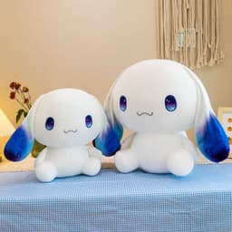 image-New creative starry sky laurel dog plush toy big ear dog doll doll girl sleeping with pillow large doll