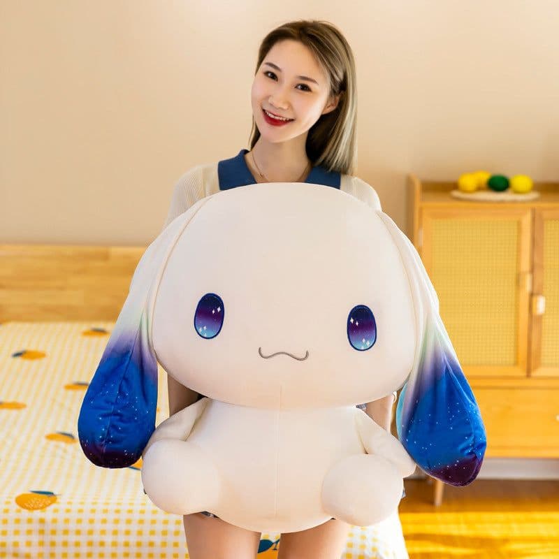 image-New creative starry sky laurel dog plush toy big ear dog doll doll girl sleeping with pillow large doll