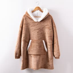 image-2021 fall/winter wearable lamb velvet lazy blanket, home casual plush sweater, wearable blanket