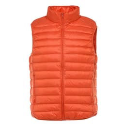 image-2019 down jacket vest men's lightweight vest waistcoat stand-up collar plus size autumn and winter couple jacket anti-season clearance sale