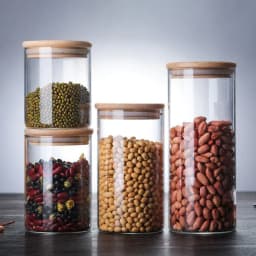 image-Manufacturers supply high borosilicate glass sealed tins, straight tea tins, dried fruit snacks, storage bottles, candy storage tanks