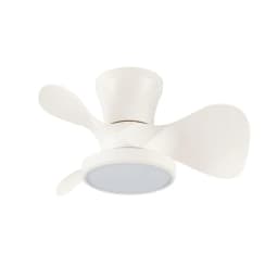 image-Ceiling Fan CristalRecord MOLL RETRAC Transparent 20 W
