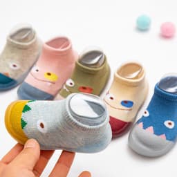 image-Baby toddler shoes baby cotton breathable socks shoes