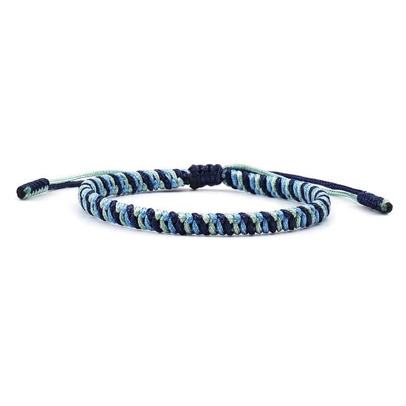 image-AMIU 3PCS Color Tibetan Buddhist Good Lucky Charm Tibetan Bracelets & Bangles For Women And Men Handmade Knots Red Rope Bracelet