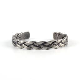 image-European and American simple 1314 wild personality retro twist bracelet men and women couple open bracelet jewelry wholesale