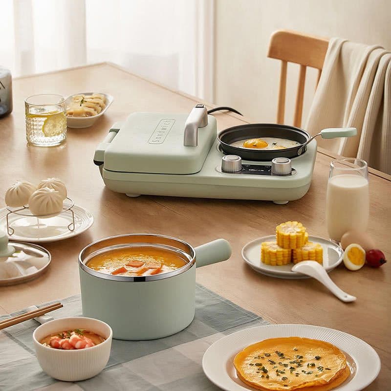 image-Sandwich Maker Breakfast Machine Household Small Multi-Function Toast Press Toaster