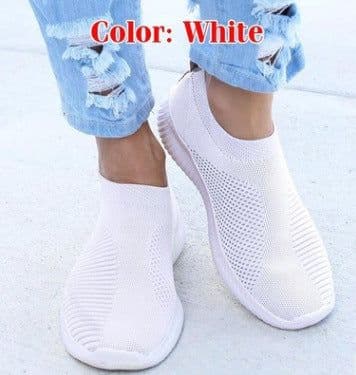 image-shoes flying woven socks women's shoes sports shoes