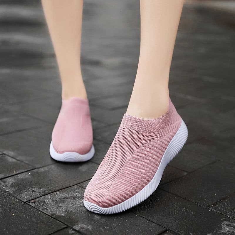 image-shoes flying woven socks women's shoes sports shoes