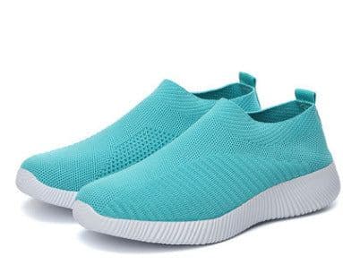 image-shoes flying woven socks women's shoes sports shoes