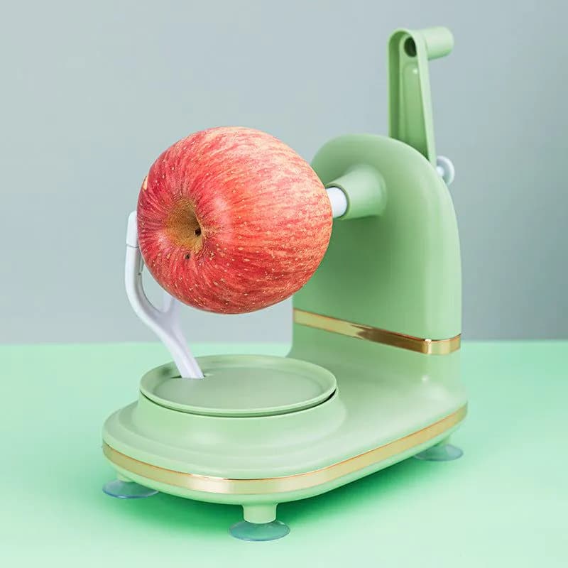 image-Manufacturers supply new material sea shell gold apple peeling machine peeling apple machine hand-cranked fruit new peeling knife