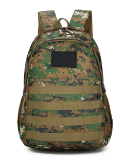 image-Large-capacity expansion eating chicken backpack summer camp outdoor mountaineering camouflage tactical bag junior high school student school bag