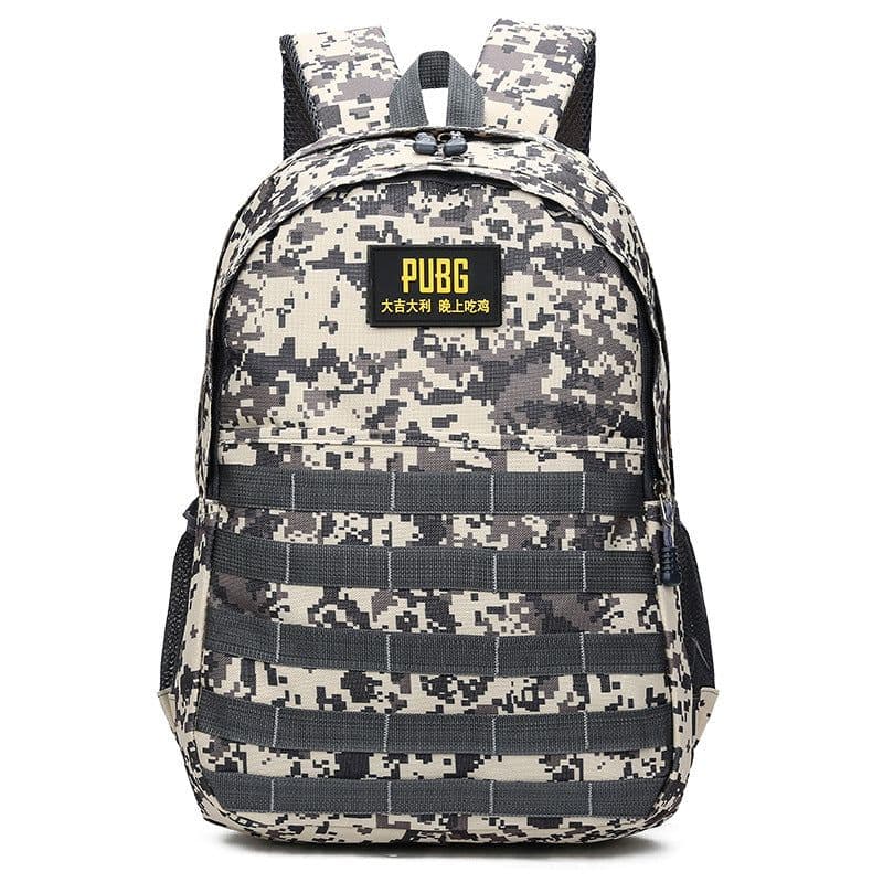 image-Large-capacity expansion eating chicken backpack summer camp outdoor mountaineering camouflage tactical bag junior high school student school bag