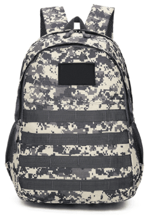 image-Large-capacity expansion eating chicken backpack summer camp outdoor mountaineering camouflage tactical bag junior high school student school bag