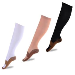 image-Foreign Trade Copper Fiber Long Tube Compression Socks Nylon Nylon Compression Outdoor Sports Socks Compres Socks