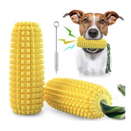 image-Dog toy tpr bite-resistant simulation sound corn bites dog toy molar stick rope knot Amazon explosion