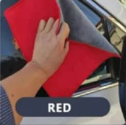 image-Car Drying Towel Imitation Suede Strong Absorbent Car Towel Fine Fiber Coral Velvet Absorbent Towel