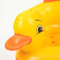 image-Cross-border new product child seat little yellow duck baby learning seat cute baby learning seat inflatable anti-rollover