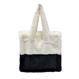 image-2021 winter bag new fashion hand-carrying plush bag casual one-shoulder hand-held oblique cross armpit hairy women's bag