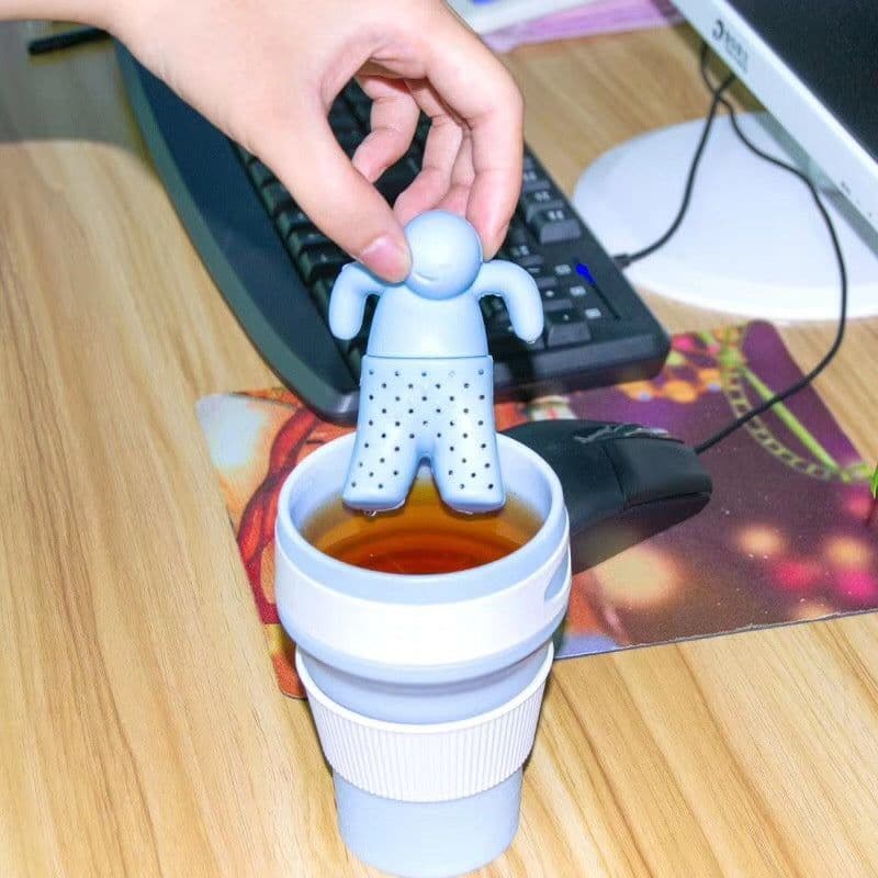 image-Villain Shaped Silicone Tea Maker