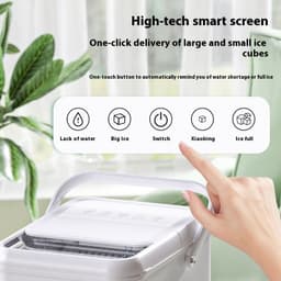 image-Household Mini Automatic Ice Maker