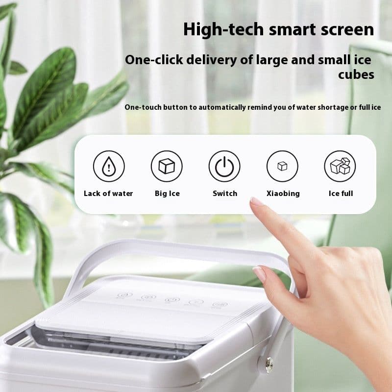 image-Household Mini Automatic Ice Maker