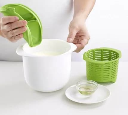 image-Microwave Oven Cheese Maker Cheese Maker with recipes
