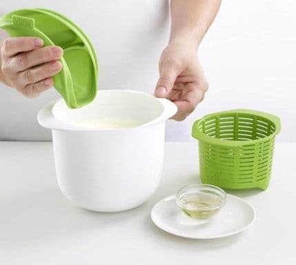 image-Microwave Oven Cheese Maker Cheese Maker with recipes