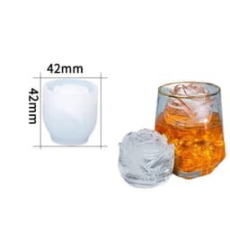 image-Silicone Mold Bear Shape Ice Cube Maker Chocolate Cake Mould Candy Dough Mold For Coffee Milk Tea Fondant Whiskey Ice Mold