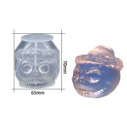 image-Silicone Mold Bear Shape Ice Cube Maker Chocolate Cake Mould Candy Dough Mold For Coffee Milk Tea Fondant Whiskey Ice Mold