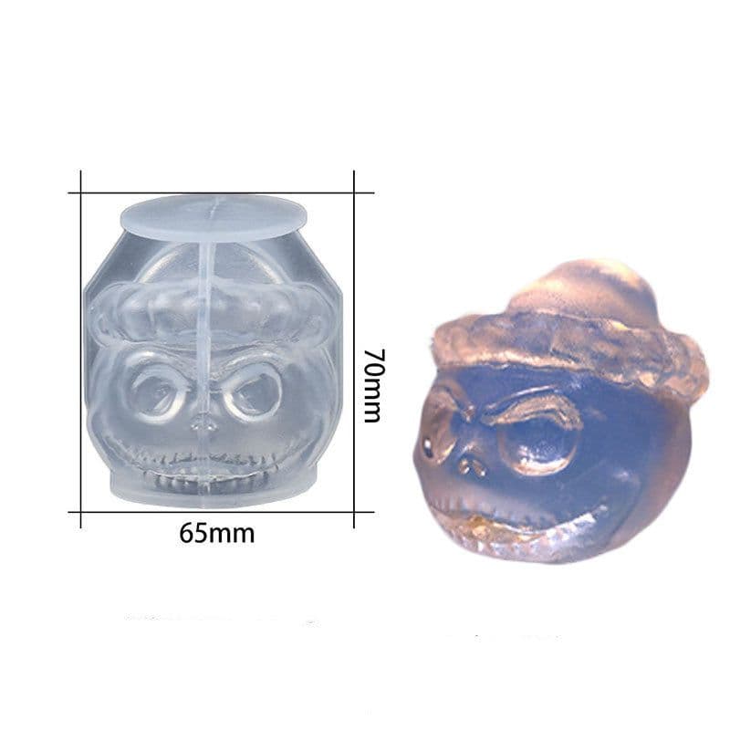image-Silicone Mold Bear Shape Ice Cube Maker Chocolate Cake Mould Candy Dough Mold For Coffee Milk Tea Fondant Whiskey Ice Mold