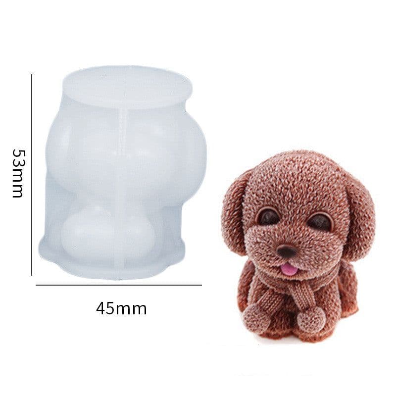 image-Silicone Mold Bear Shape Ice Cube Maker Chocolate Cake Mould Candy Dough Mold For Coffee Milk Tea Fondant Whiskey Ice Mold