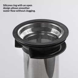 image-Pour-over Brew Pitcher Household Filter Cup Cold Brew Tea Pot Ice Drip Coffee Maker Glass Pot