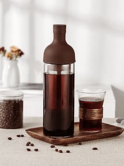 image-Glass Coffee Pot Mocha Cold Brew Cafetera Filter Coffee Pot Leakproof Thick Glass Tea Infuser Percolator Tool Espresso Maker