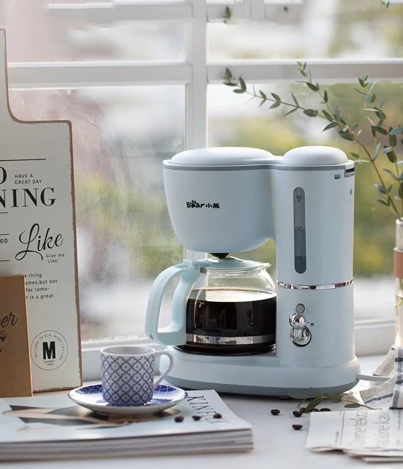 image-Household Drip Type Automatic Mini Tea Brewing Tea Dual-purpose Coffee Maker