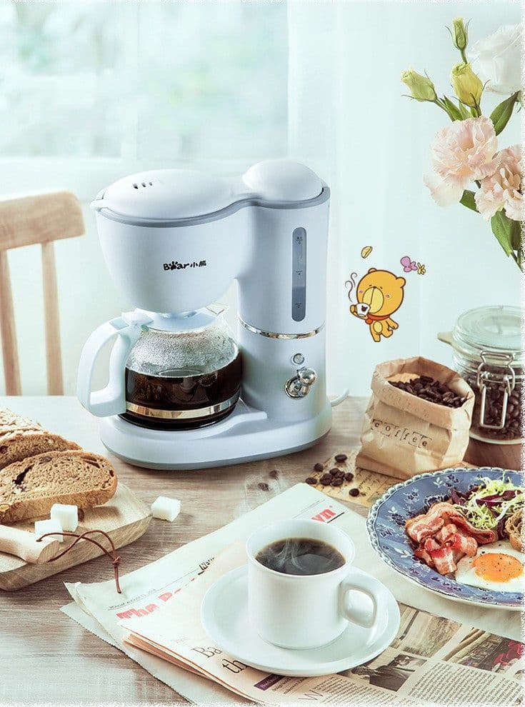 image-Household Drip Type Automatic Mini Tea Brewing Tea Dual-purpose Coffee Maker