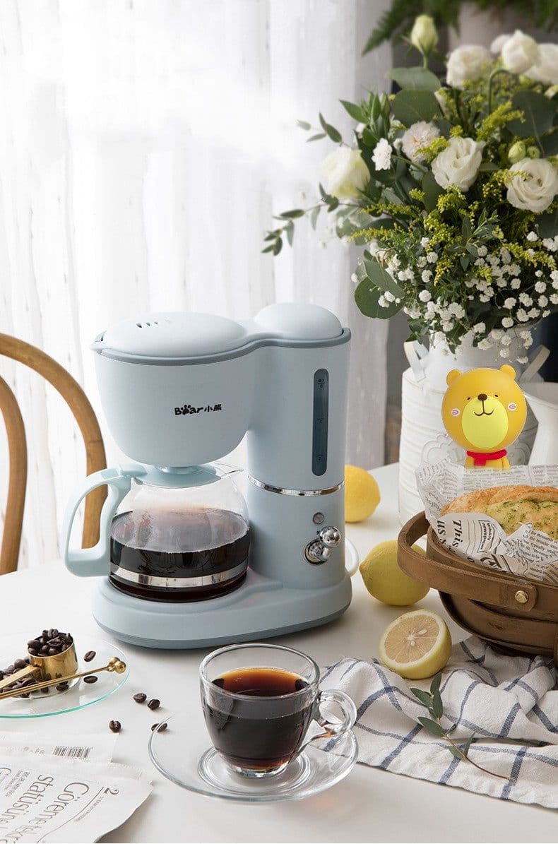 image-Household Drip Type Automatic Mini Tea Brewing Tea Dual-purpose Coffee Maker