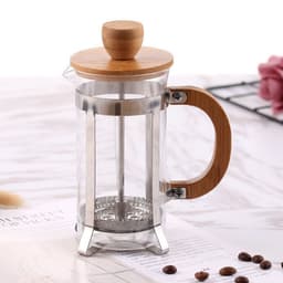 image-Hand Pressure Coffee Pot Tea Maker Household Teapot Health Flower Teapot