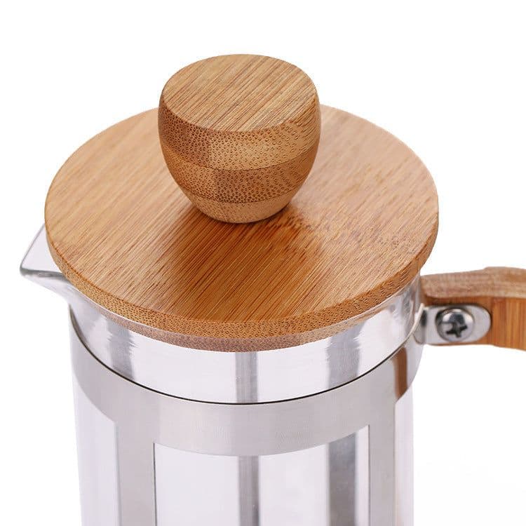 image-Hand Pressure Coffee Pot Tea Maker Household Teapot Health Flower Teapot