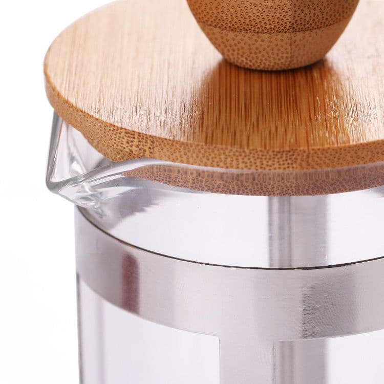 image-Hand Pressure Coffee Pot Tea Maker Household Teapot Health Flower Teapot