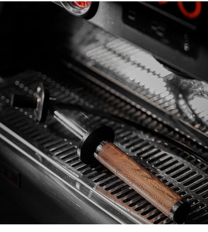image-Italian Coffee Machine Brewing Head Steam Cleaning Brush Commercial