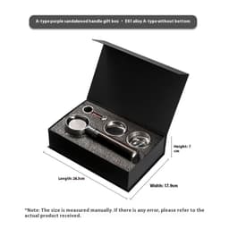 image-Suit Coffee Machine Handle E61 Brewing Head Universal 58mm Solid Wood Coffee Bottomless
