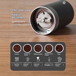 image-Manual Grinding Machine Coffee Bean Five-core Grinder