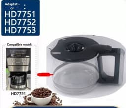 image-Coffee Machine Accessories Filter Mesh Glass Pot Funnel