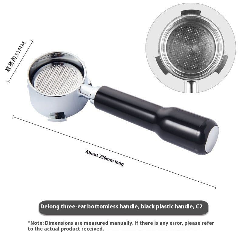 image-51mm Coffee Machine Handle Modified Solid Wood Handle