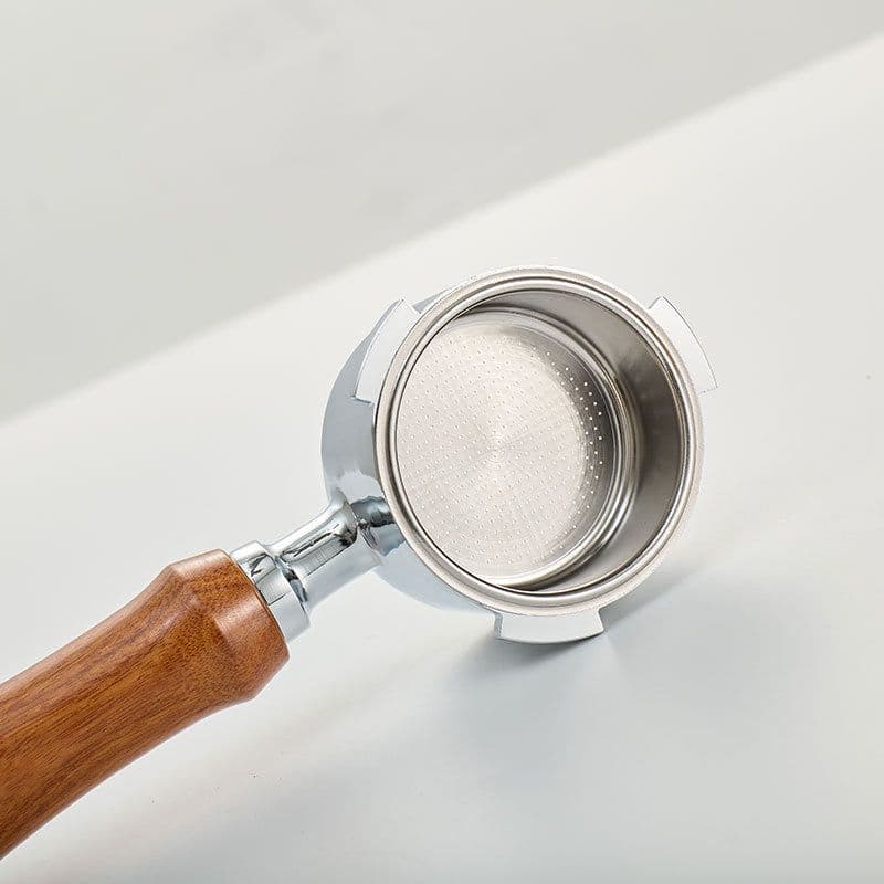 image-51mm Coffee Machine Handle Modified Solid Wood Handle