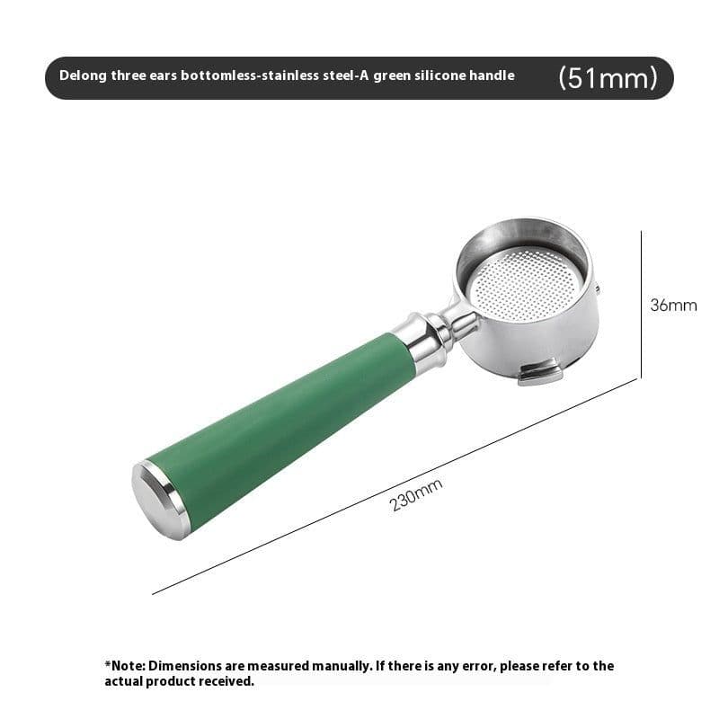image-51mm Coffee Machine Handle Modified Solid Wood Handle