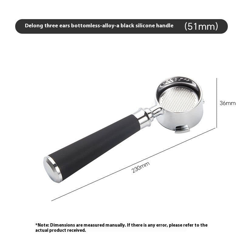 image-51mm Coffee Machine Handle Modified Solid Wood Handle