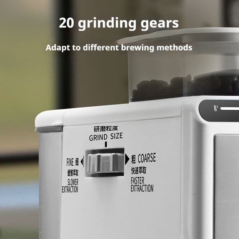 image-Double Extraction Coffee Machine Espresso Household Steam Milk